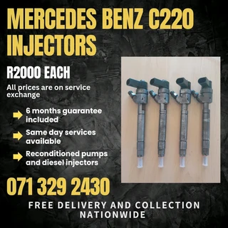 Mercedes Benz C220 Diesel Injectors For Sale With Warranty