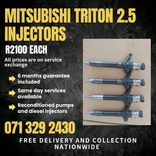 Mitsubishi Triton 3.2 Injectors For Sale With Warranty