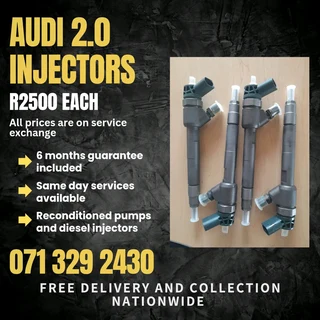Audi 2.0 Diesel Injectors For Sale With Warranty