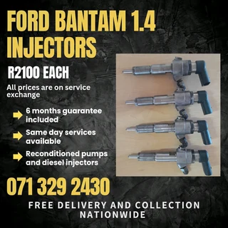 Ford Bantam 1.4 Diesel Injectors For Sale With Warranty