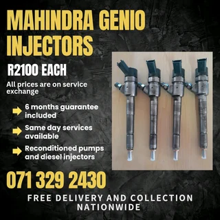 Mahindra Genio Diesel Injectors For Sale With Warranty