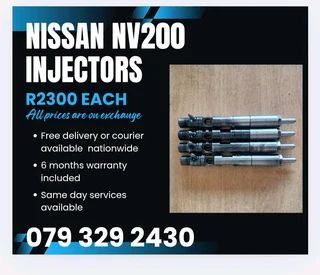 Nissan Nv200 Injectors For Sale With Warranty