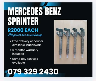 Mercedes Benz Sprinter Injectors For Sale With Warranty