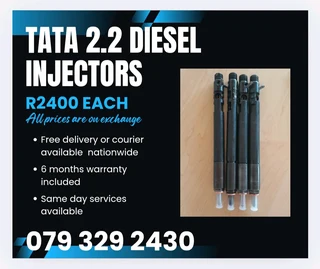 Tata 2.2 Injectors For Sale With Warranty On
