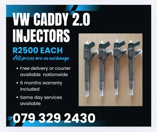Vw Caddy 2.0 Injectors For Sale With Warranty