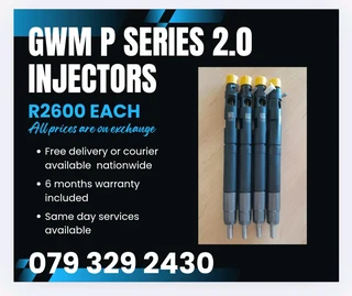 Gwm P Series 2.0 Injectors For Sale With Warranty