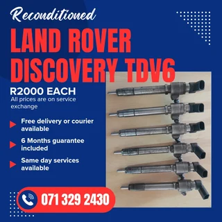 Land Rover Discovery Tdv6 Diesel Injectors For Sale With Warranty