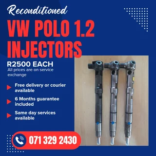 Vw Polo Blue Motion 1.2 Diesel Injectors For Sale With Warranty