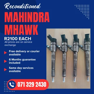 Mahindra Mhawk Diesel Injectors For Sale With Warranty