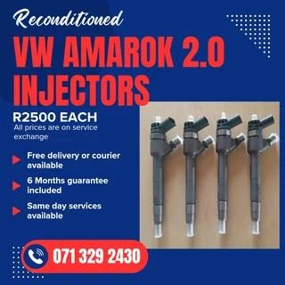 Vw Amarok 2.0 Diesel Injectors For Sale With Warranty On