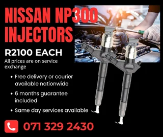Nissan Np300 Yd25 Diesel Injectors For Sale With Warranty
