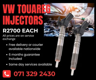 Vw Touareg Injectors For Sale With Warranty On