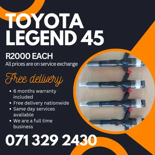 Toyota Legend 45 Diesel Injectors For Sale With Warranty