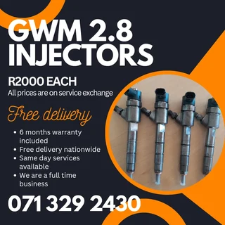 Gwm 2.8 Diesel Injectors For Sale With Warranty