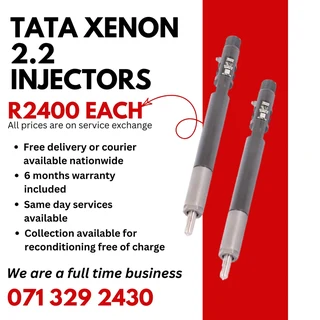 Tata Xenon 2.2 Injectors For Sale With Warranty