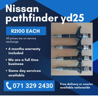 Nissan Pathfinder Yd25 Injectors For Sale With Warranty