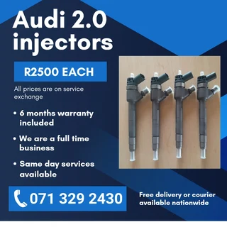 Audi 2.0 Diesel Injectors For Sale With Warranty
