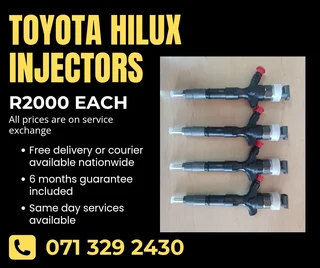 Toyota Hilux Diesel Injectors For Sale With Warranty