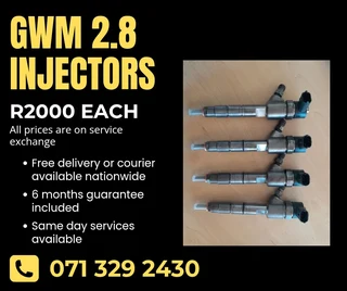 Gwm 2.8 Injectors For Sale With Warranty