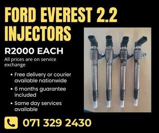 Ford Everest 2.2 Diesel Injectors For Sale With Warranty