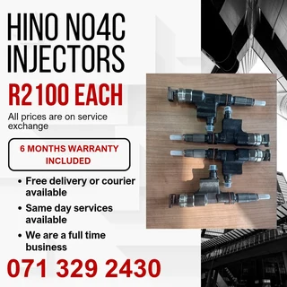 Hino No4c Injectors For Sale With Warranty