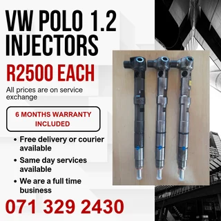 Vw Polo 1.2 Diesel Injectors For Sale With Warranty