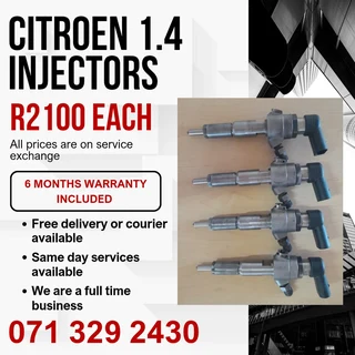 Citroën C3 1.4 Diesel Injectors For Sale With Warranty