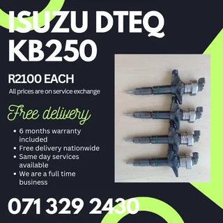 Isuzu Dteq Injectors For Sale With Warranty On