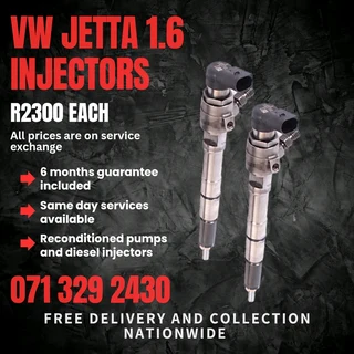 Vw Jetta 1.6 Diesel Injectors For Sale With Warranty