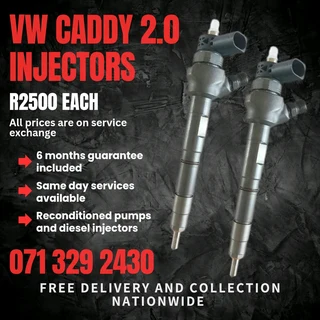 Vw Caddy 2.0 Injectors For Sale With Warranty On