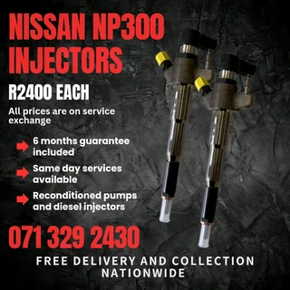 Nissan Np300 Injectors For Sale With Warranty