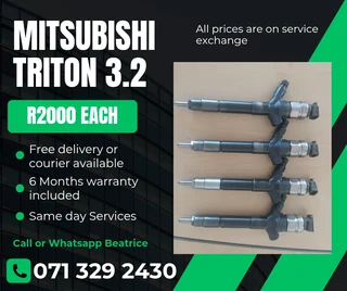 Mitsubishi Triton 3.2 Injectors For Sale With Warranty