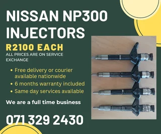 Nissan Np300 Yd25 Diesel Injectors For Sale With Warranty