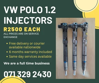 Vw Polo 1.2 Diesel Injectors For Sale With Warranty