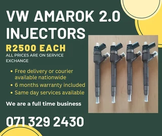 Vw Amarok 2.0 Diesel Injectors For Sale With Warranty