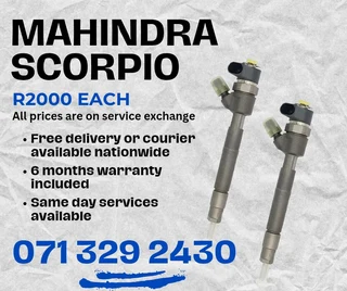 Mahindra Scorpio Diesel Injectors For Sale With Warranty