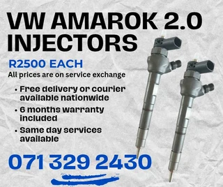 Vw Amarok 2.0 Diesel Injectors For Sale With