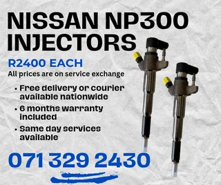 Nissan Np300 Injectors For Sale With Warranty