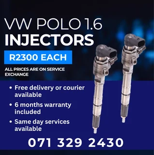 Vw Polo 1.6 Diesel Injectors For Sale With Warranty