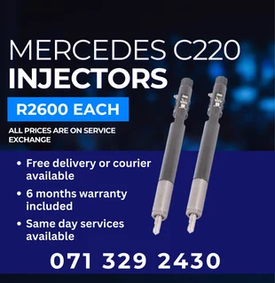 Mercedes Benz C220 Diesel Injectors For Sale With Warranty