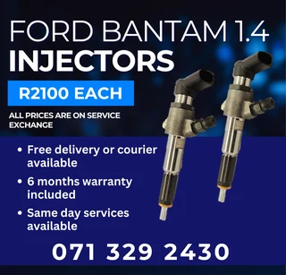 Ford Bantam 1.4 Diesel Injectors For Sale With Warranty