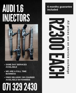 Audi 1.6 Diesel Injectors For Sale With Warranty