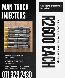 Man Truck Diesel Injectors For Sale With Warranty