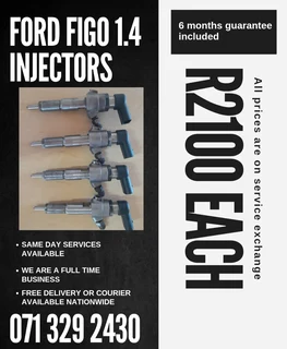 Ford Figo 1.4 Diesel Injectors For Sale With Warranty