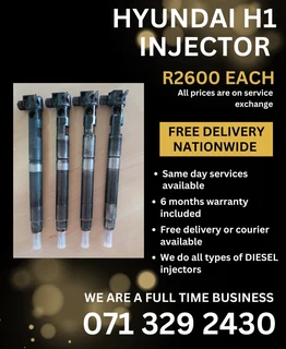 Hyundai H1 Injectors For Sale With Warranty