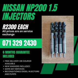 Nissan Np200 1.5 Injectors For Sale With Warranty