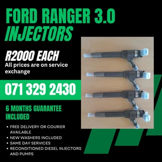 Ford Ranger 3.0 Injectors For Sale With Warranty
