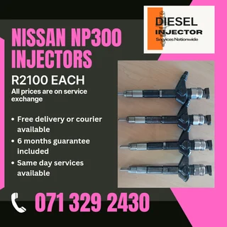 Nissan Np300 Injectors For Sale With Warranty