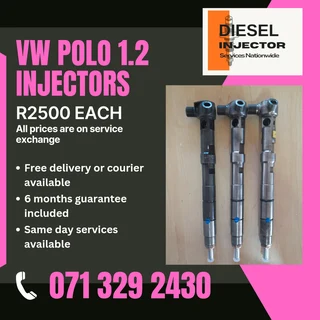 Vw Polo 1.2 Injectors For Sale With Warranty