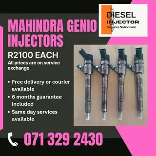 Mahindra Genio Injectors For Sale With Warranty